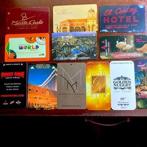 Vintage-2017 Las Vegas Strip and Fremont Street  Hotel & Casino Key Cards